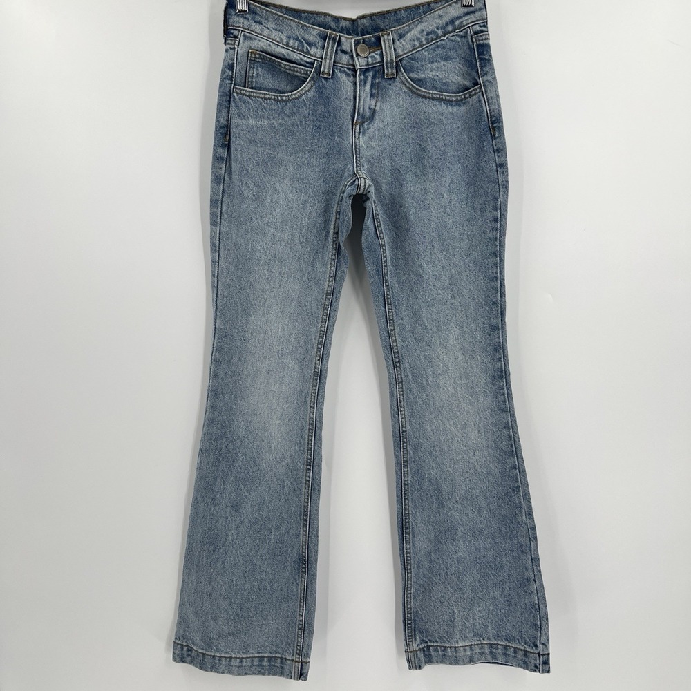 John Galt Brandy Melville Flare Jeans Low Rise‎ Light Wash Women's Size Small